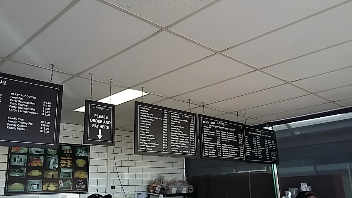 Menu, Routleys Bakery Torquay