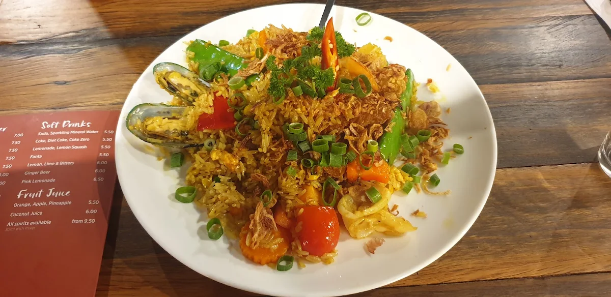 Menu, The Grain Thai