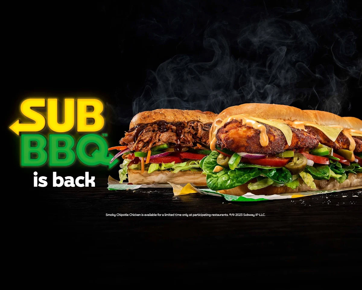 Menu, Subway Newport