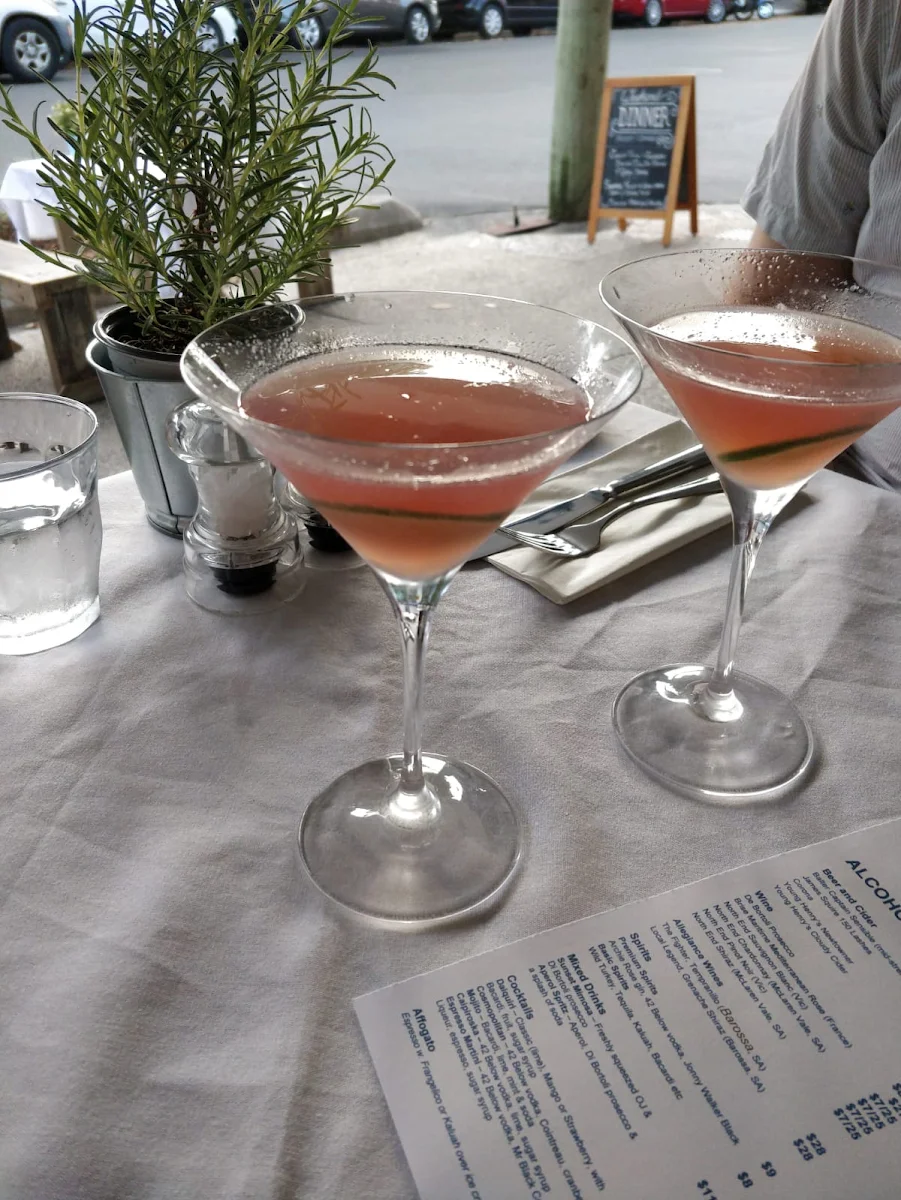 Menu, The North End Cafe