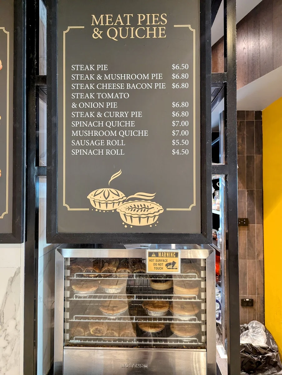 Menu, Vina Bakehouse Chatswood