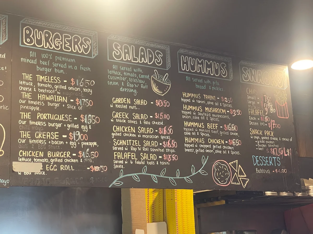 Menu, Rap n Roll