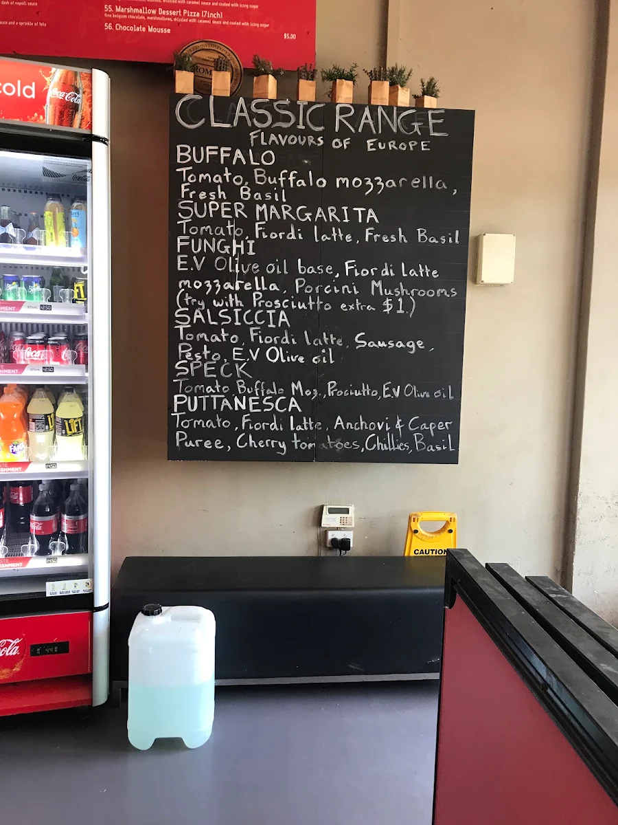 Menu, Cielo Gourmet Pizza Pasta