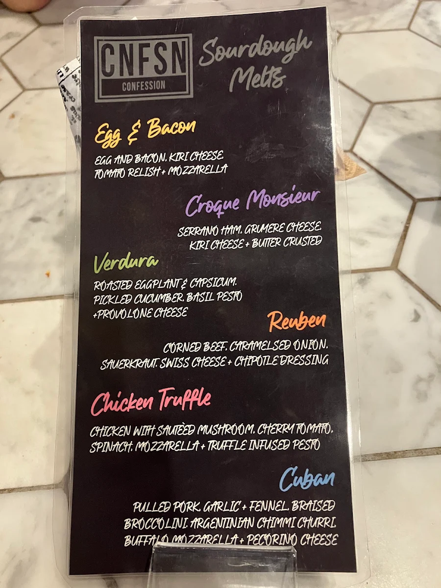 Menu photo 1