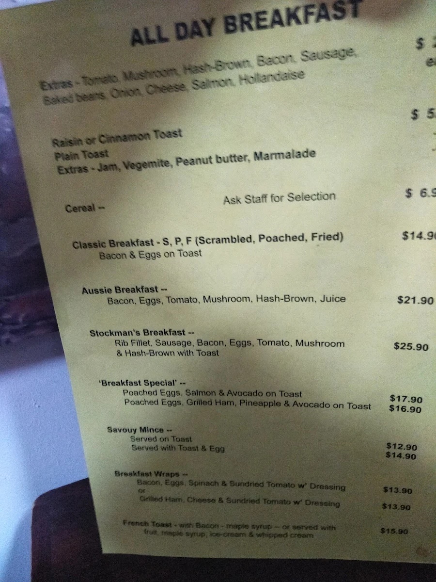 Menu, Kitchen Garden