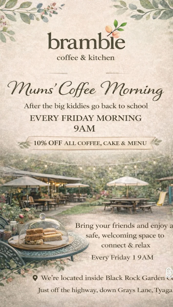 Menu, Bramble Coffee and Kitchen