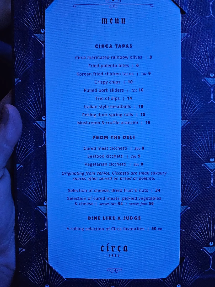 Menu photo 1