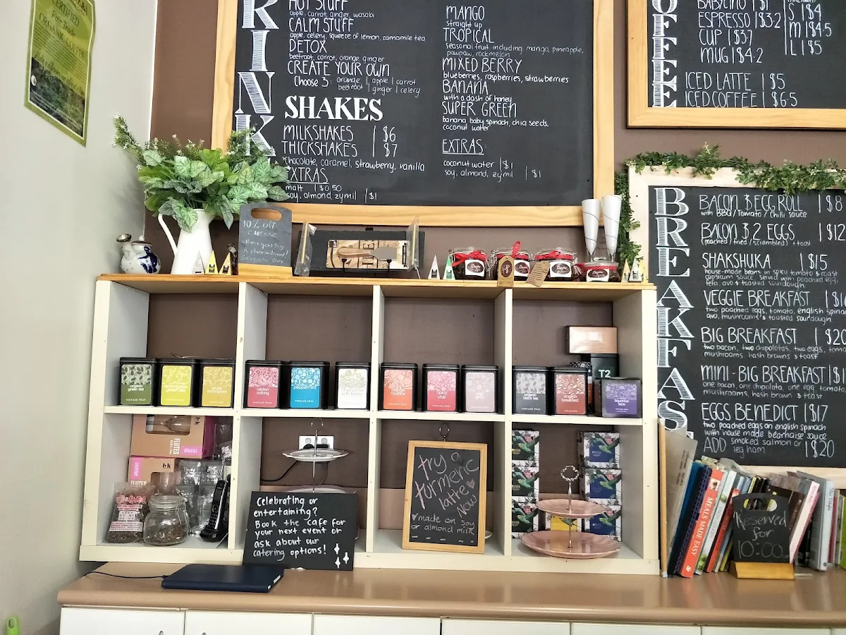 Menu, Fig and Date Cafe