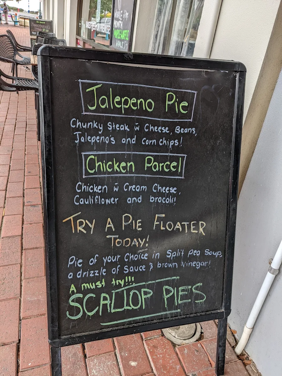 Menu, Ocean Street Bakehouse