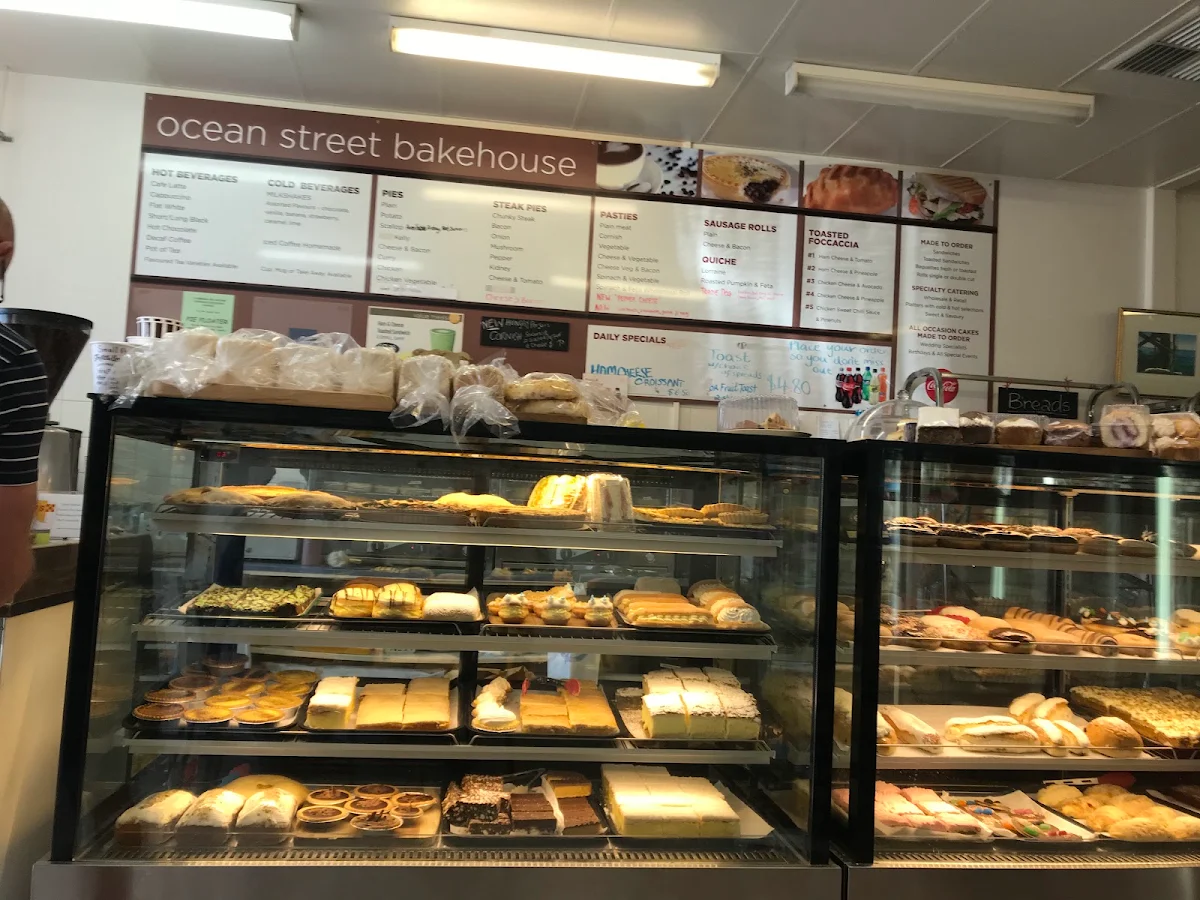 Menu, Ocean Street Bakehouse