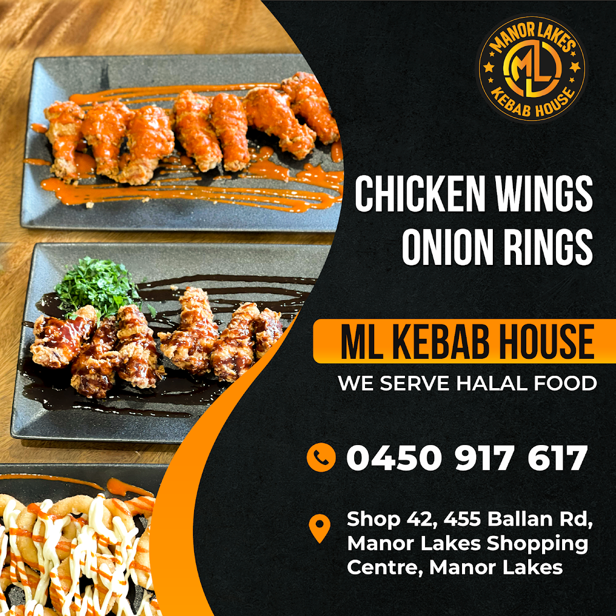 Menu, ML KEBAB HOUSE