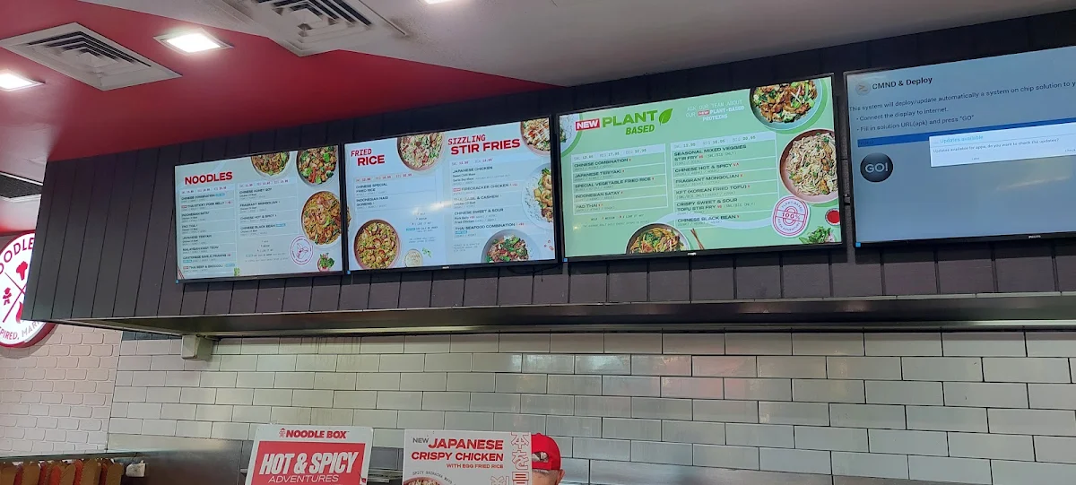 Menu, Noodle Box Loganholme