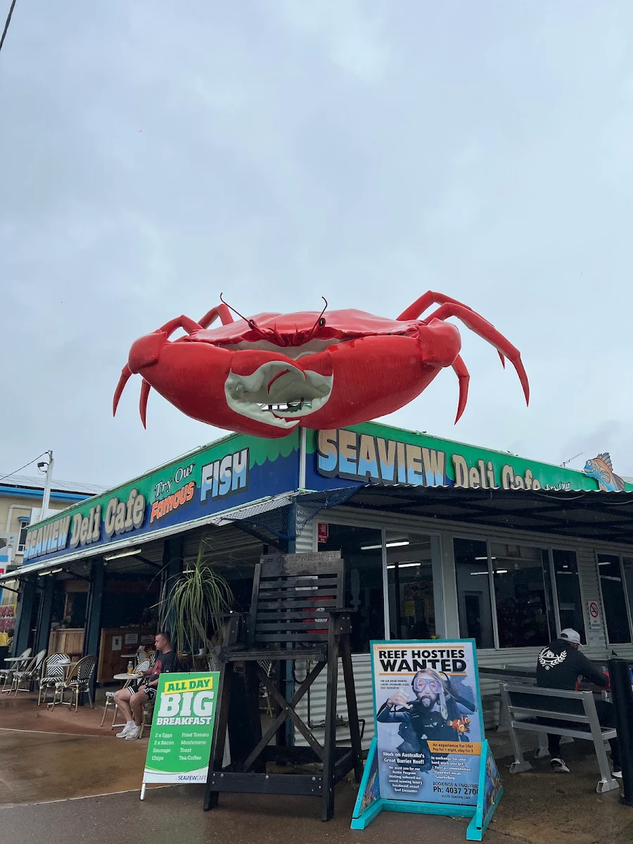 Menu, Cardwell Seaview Deli Cafe