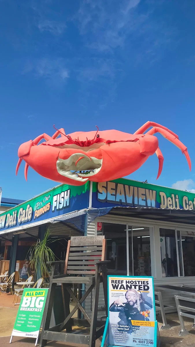 Menu, Cardwell Seaview Deli Cafe