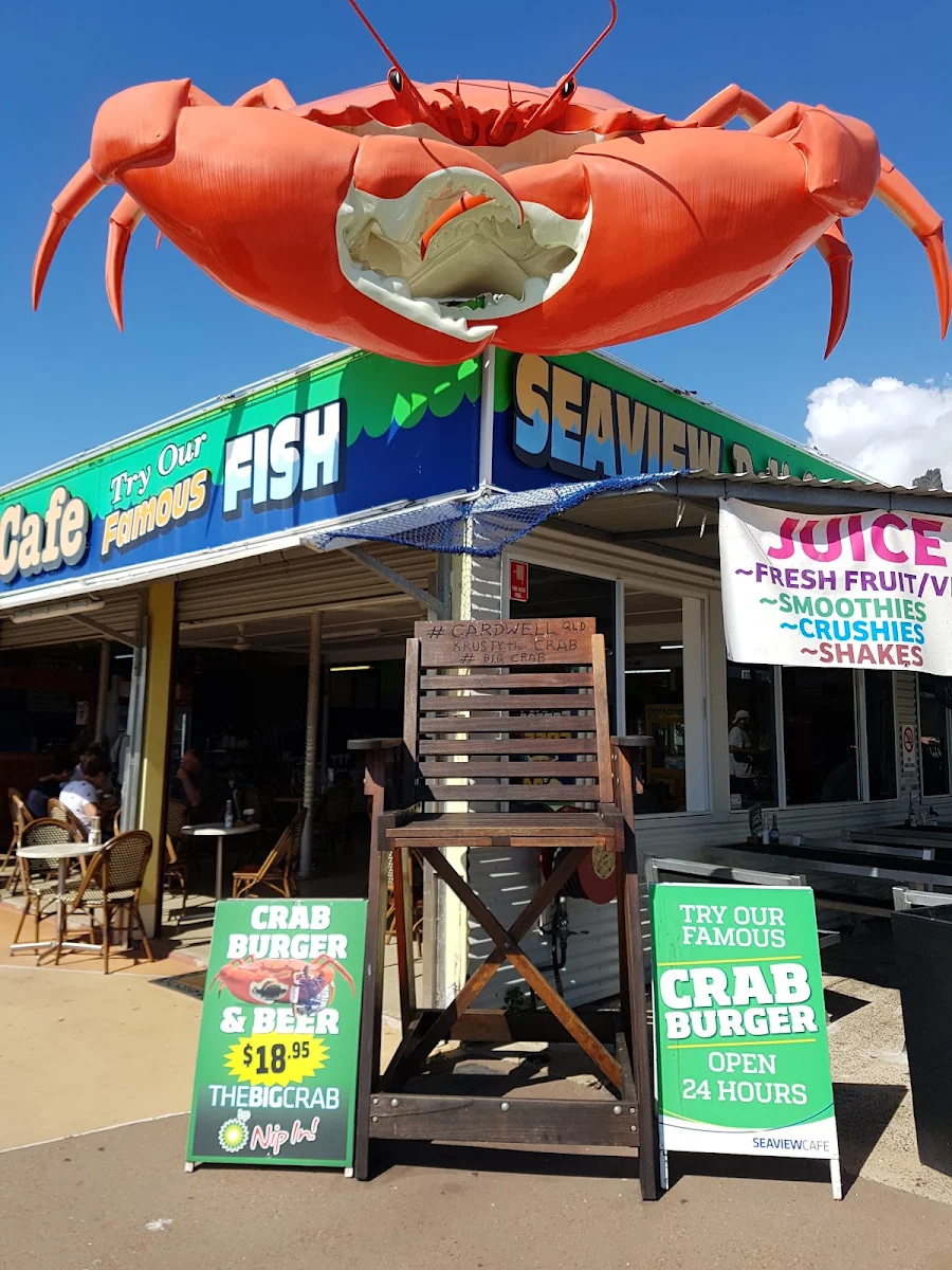 Menu, Cardwell Seaview Deli Cafe