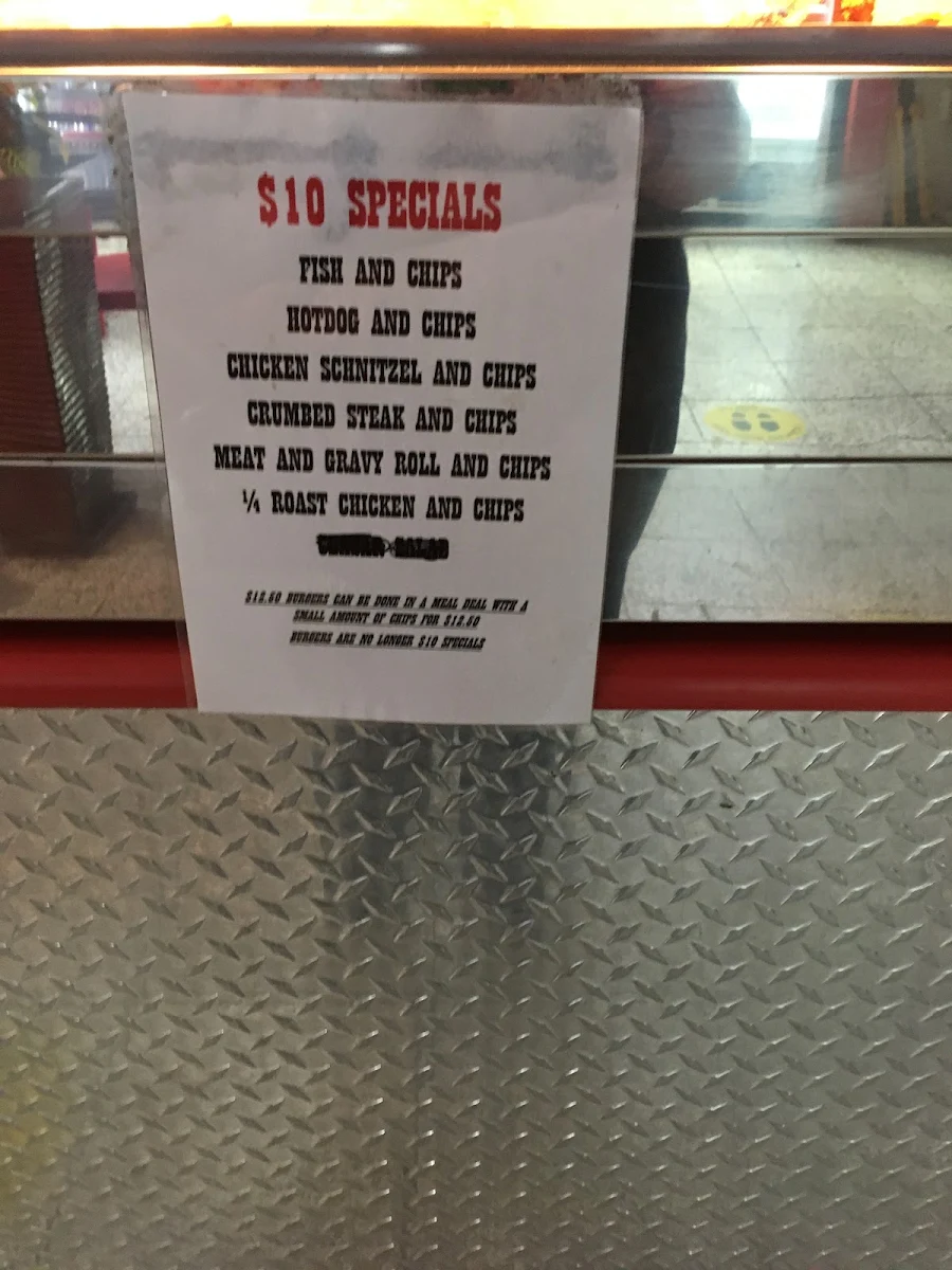 Menu, Lewo's Cafe