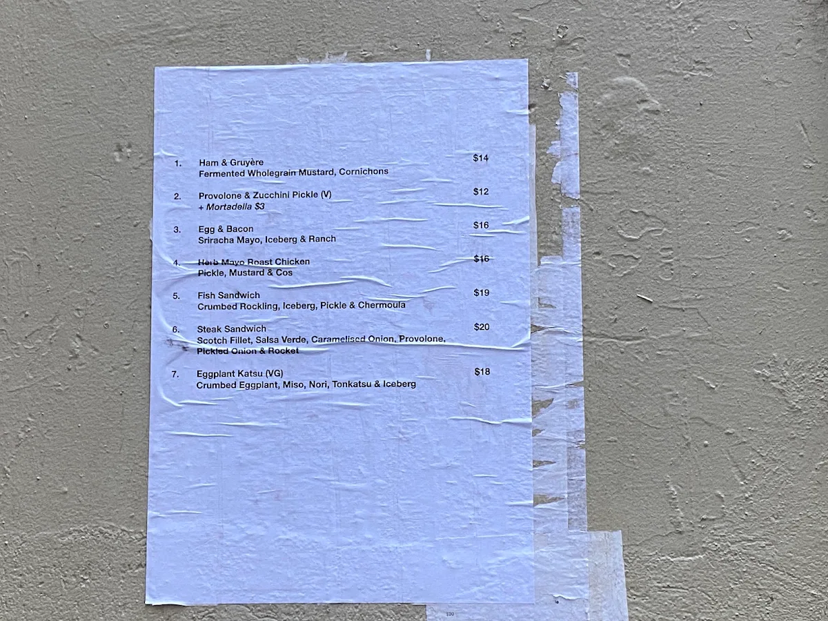 Menu, Fiord