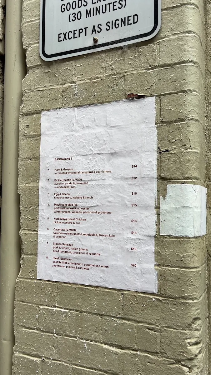 Menu, Fiord
