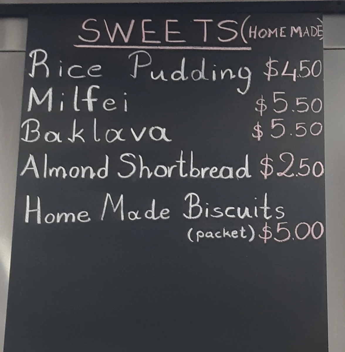Menu, SouvLike