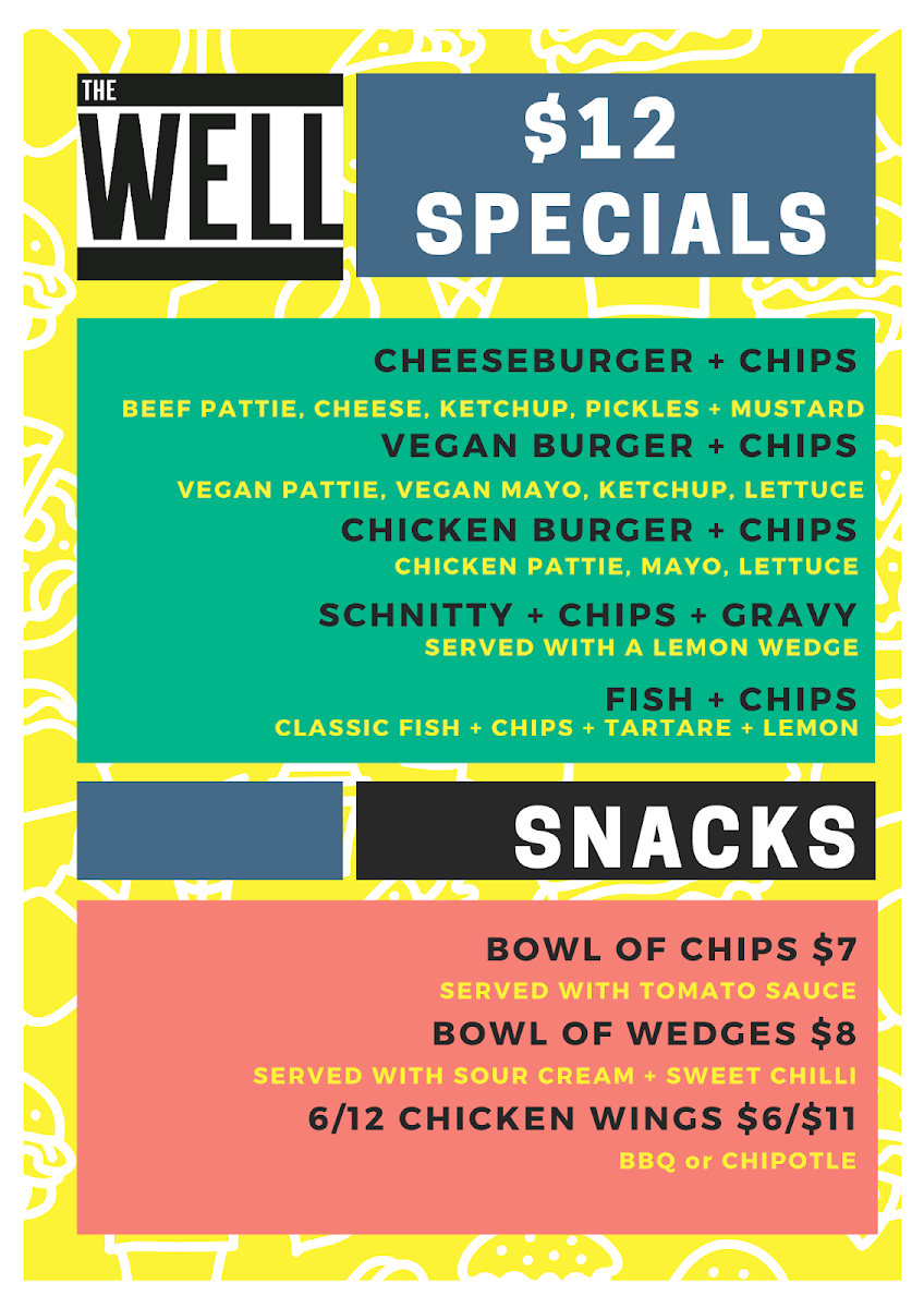 Menu, UCBarX