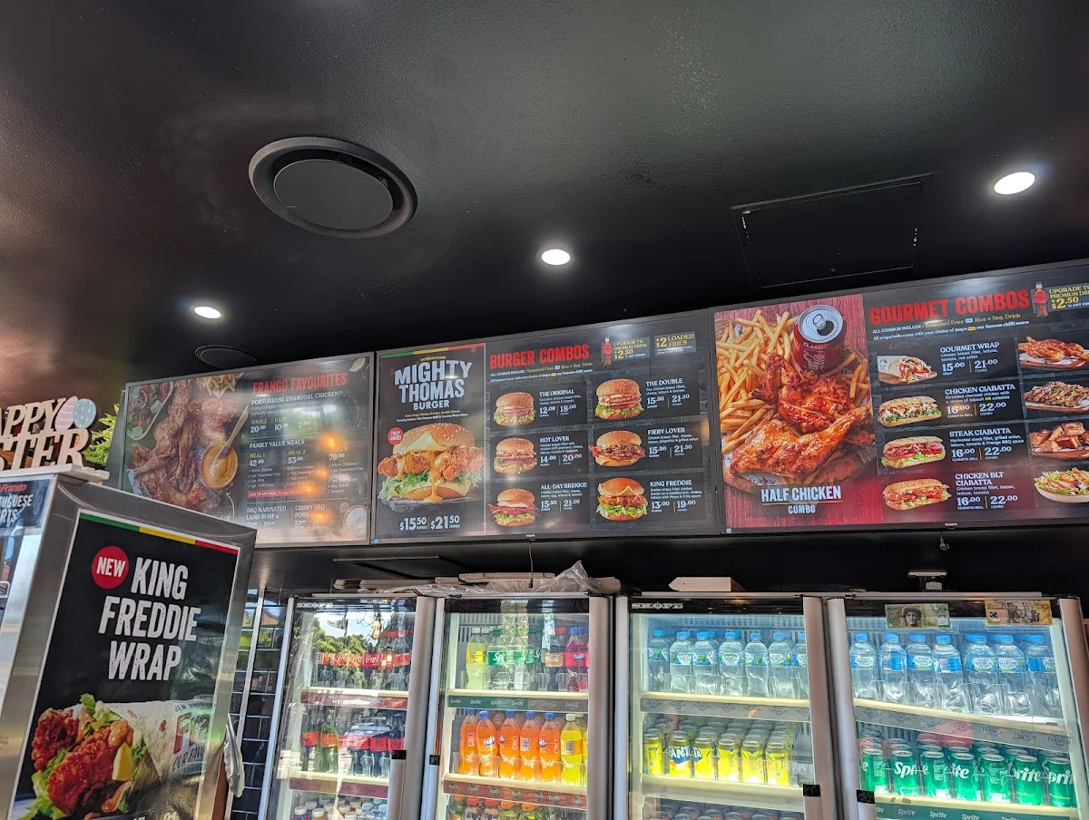 Menu, Frango Concord