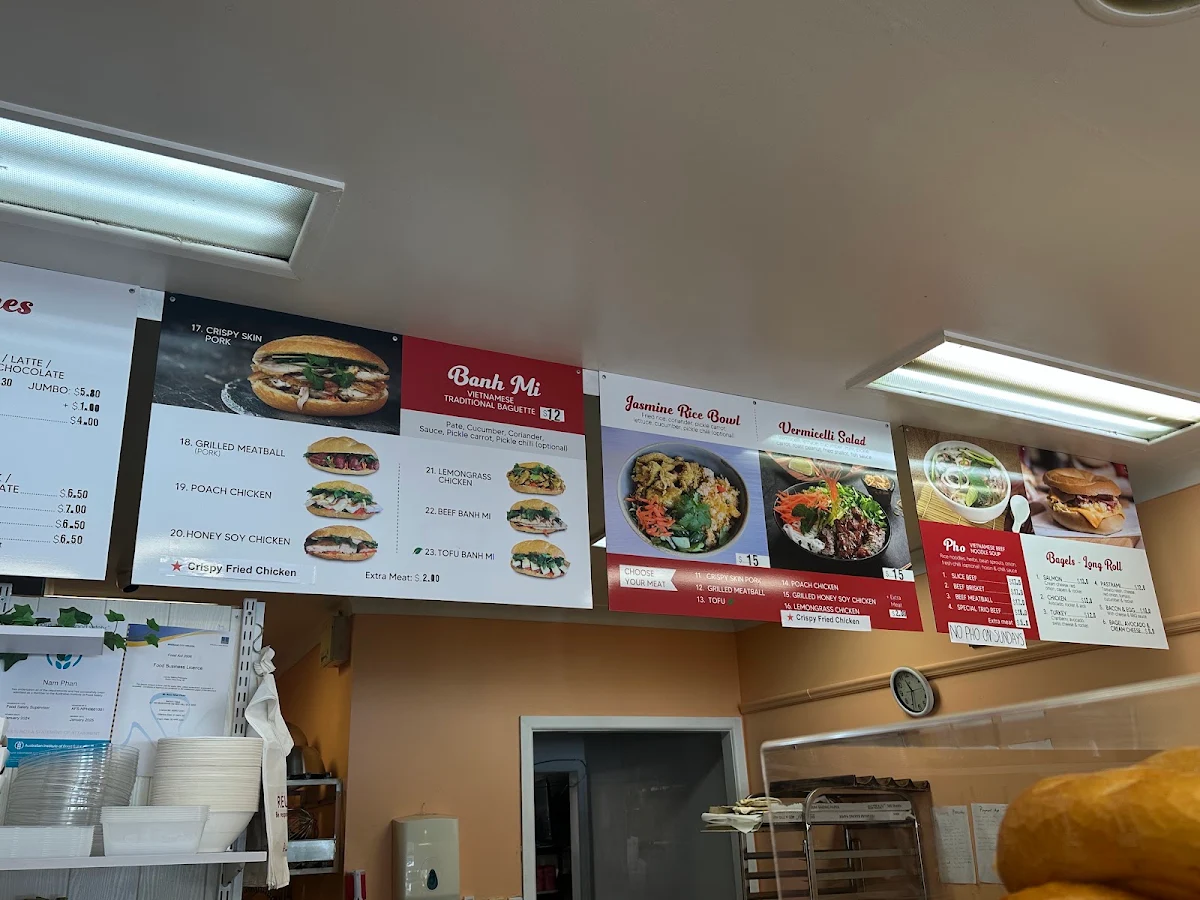 Menu, Banhmi 7 days