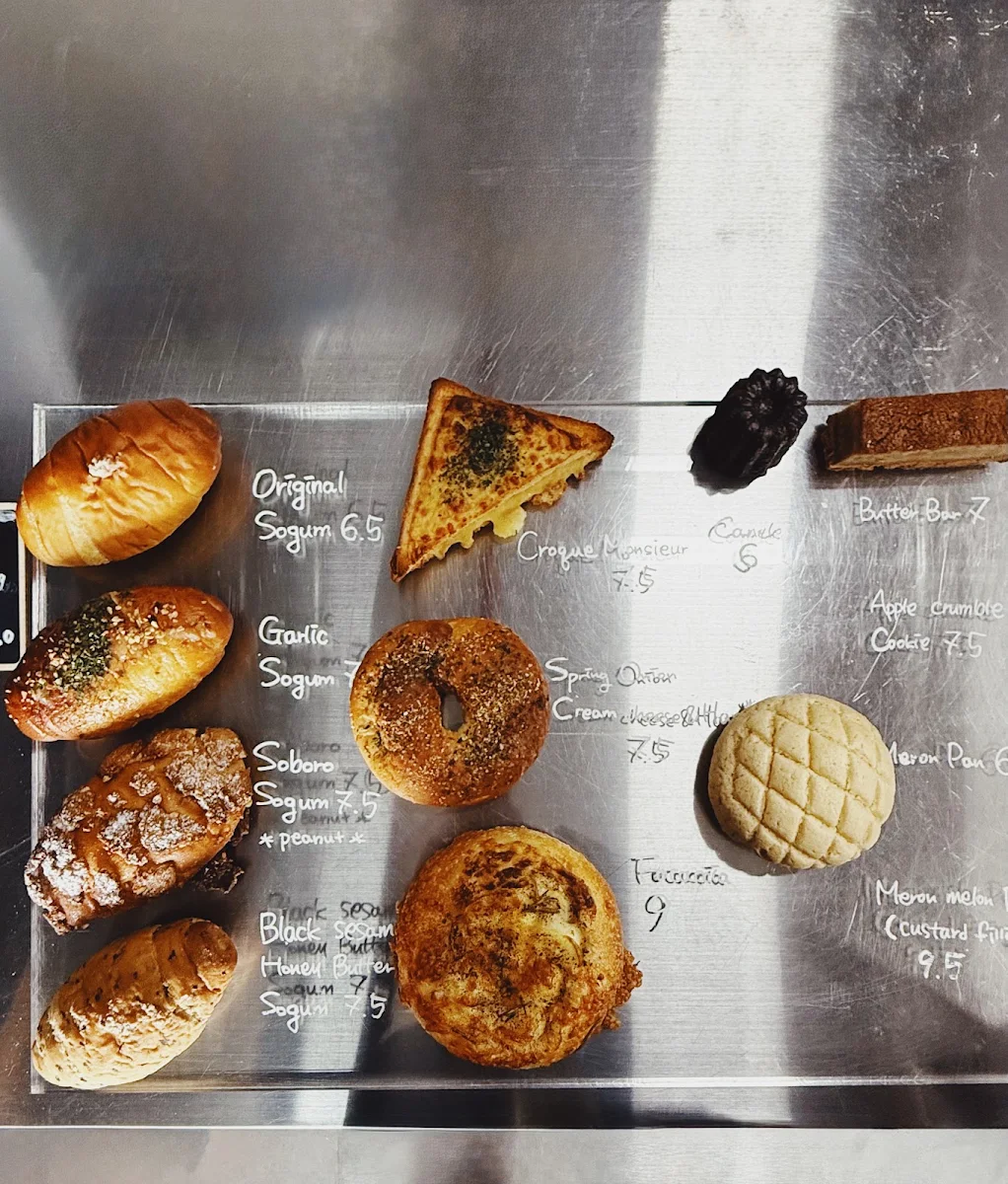 Menu, Plot Coffee & Bakery