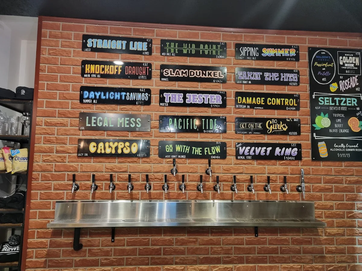 Menu, BoJaK Brewing
