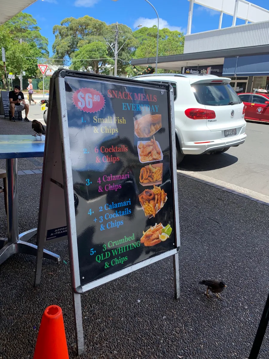 Menu, Sutherland kebabhouse