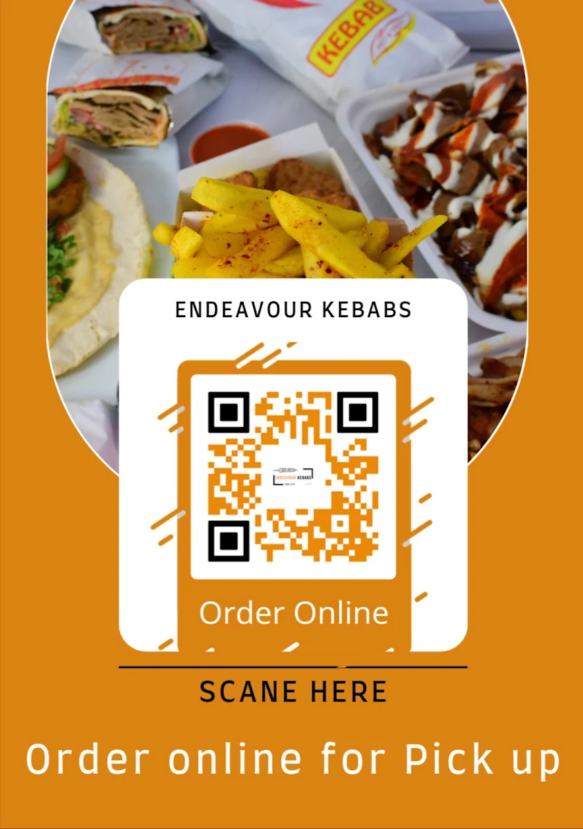 Menu, Endeavour Kebabs
