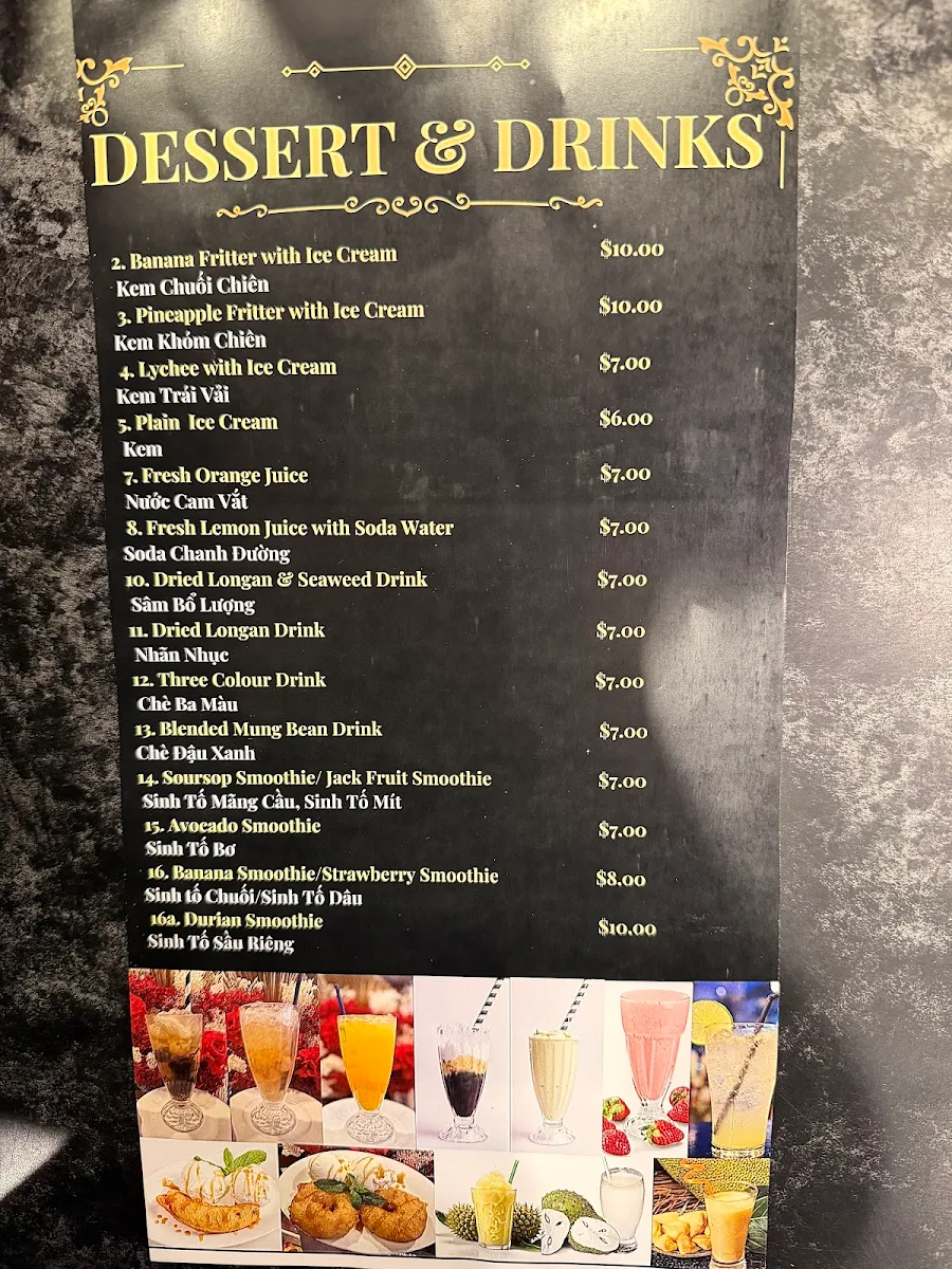 Menu, Hao Phong