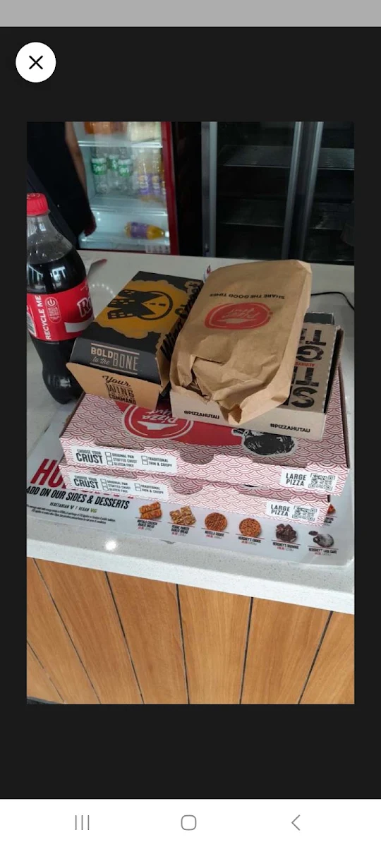 Menu, Pizza Hut Lurnea
