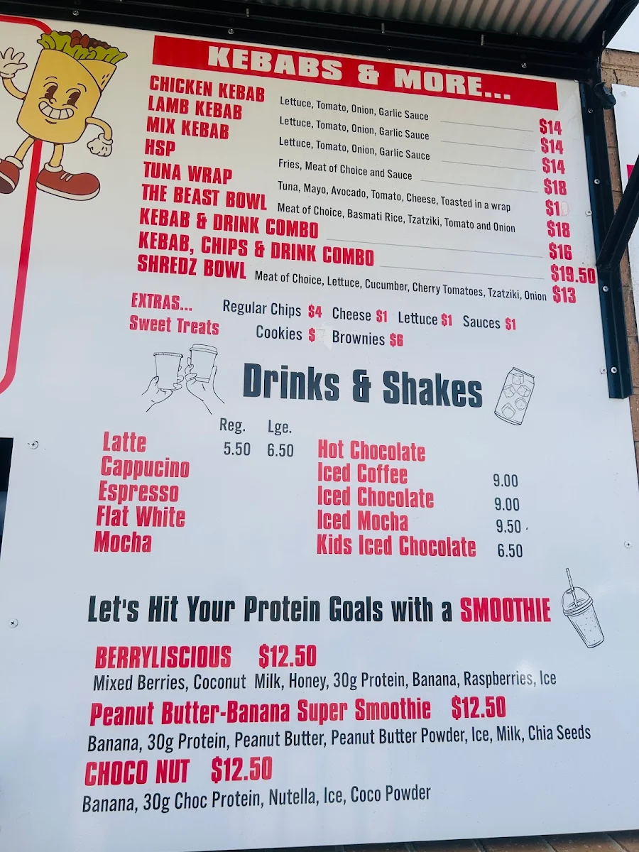 Menu, Cheatday