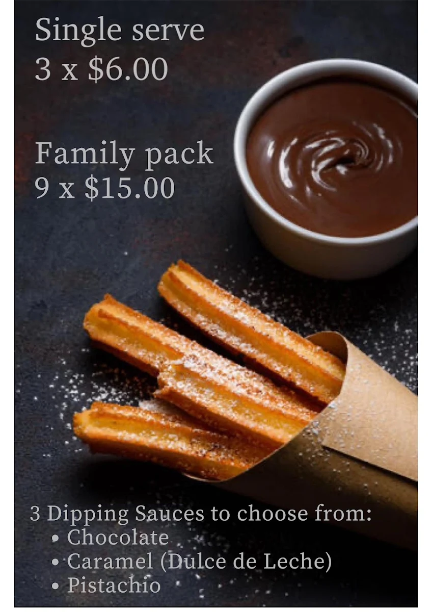 Menu, Churro Che