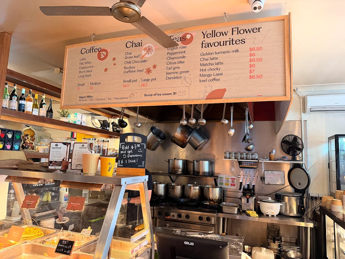 Vibe, Yellow Flower Indian Diner