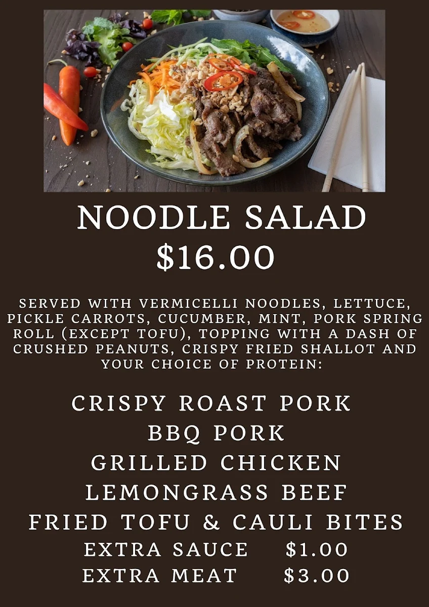 Menu, Banh Mi Thit Salisbury
