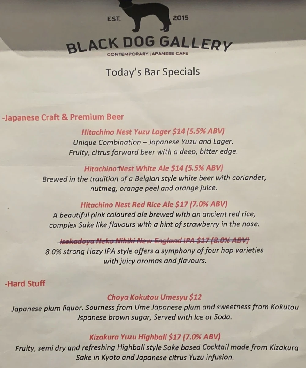 Menu photo 1