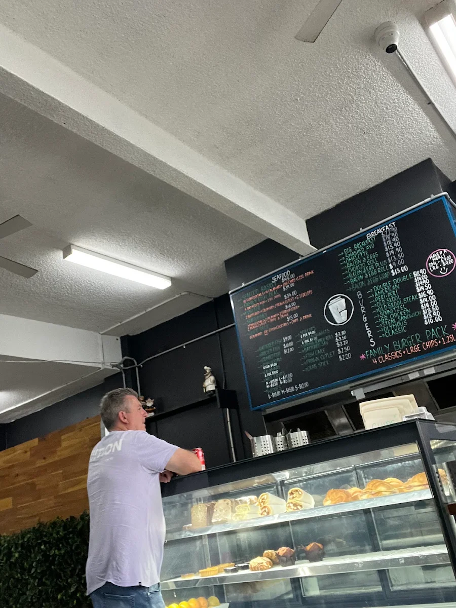 Menu, Georgio's Coffee