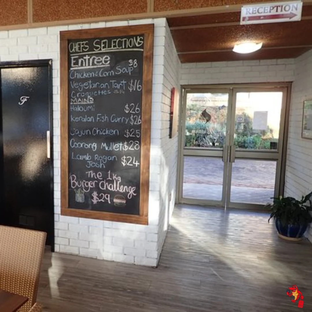 Menu, Cafe Mannum