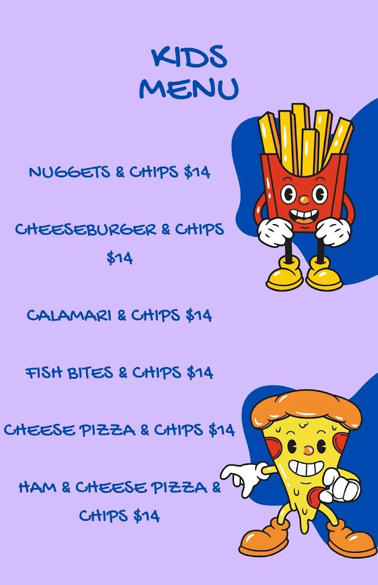 Menu, Emmaville Club Hotel