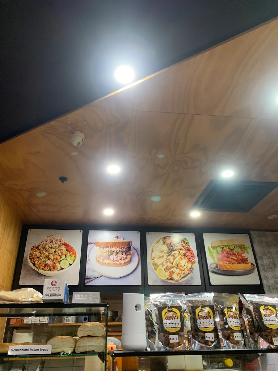 Menu, The sandwich stop