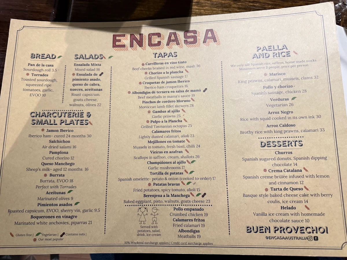 Menu photo 1