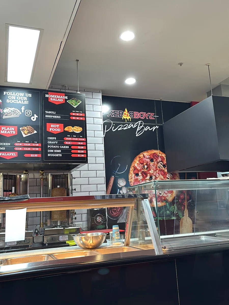 Menu, Kebab Boyz