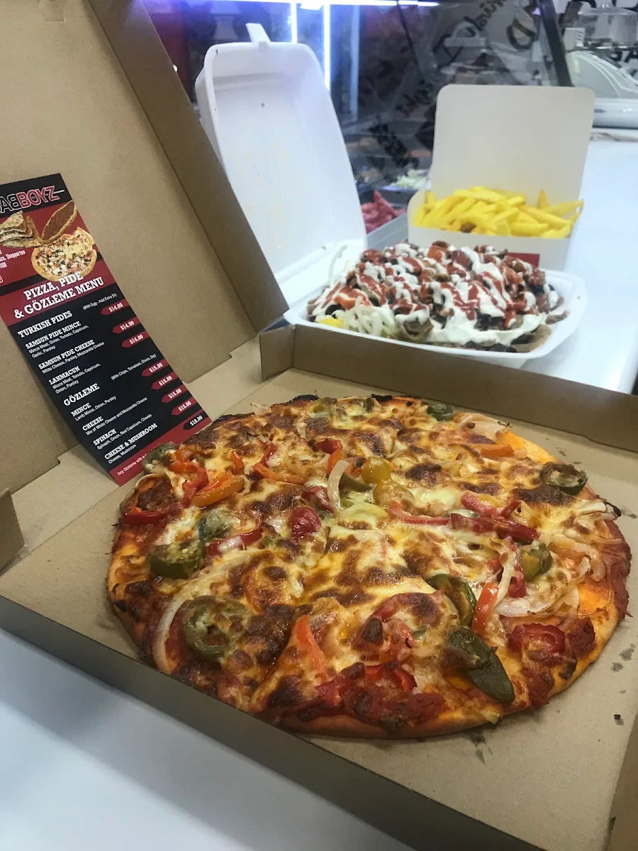 Menu, Kebab Boyz