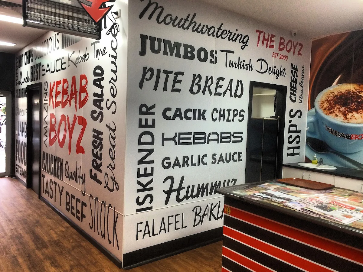 Menu, Kebab Boyz