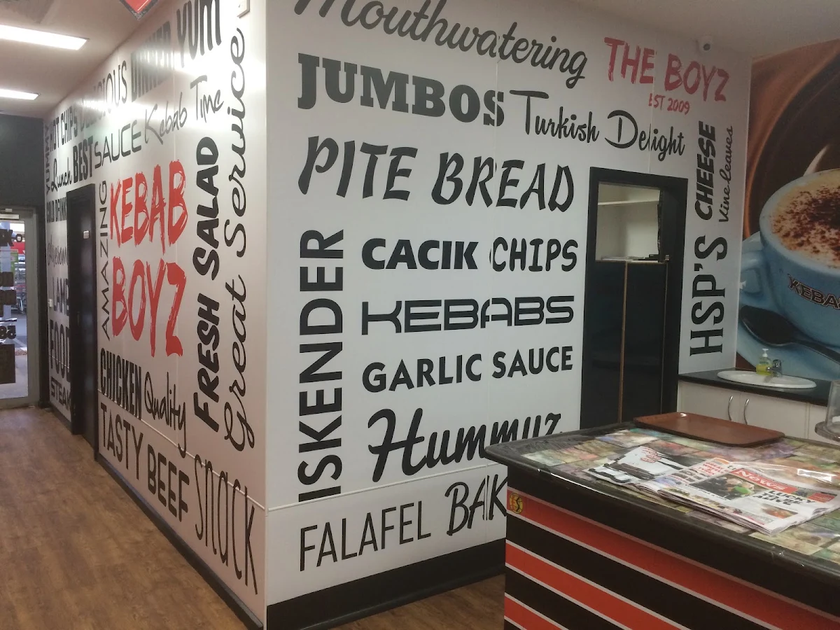 Menu, Kebab Boyz