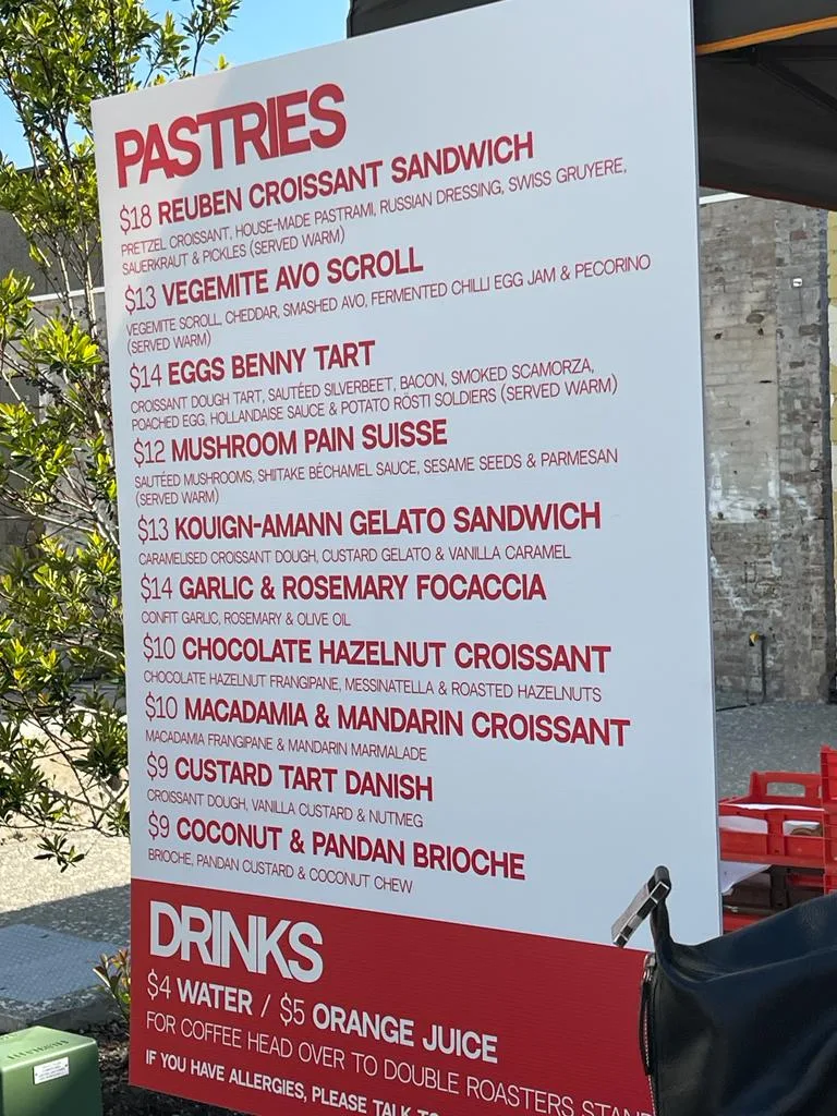 Menu, Gelato Messina Marrickville - Messinaville