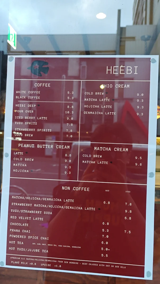 Menu, HEEBI