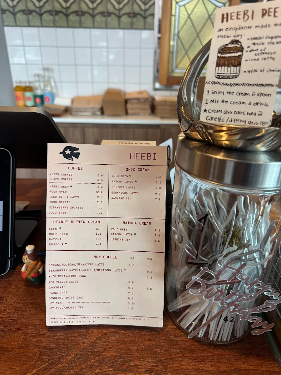 Menu, HEEBI