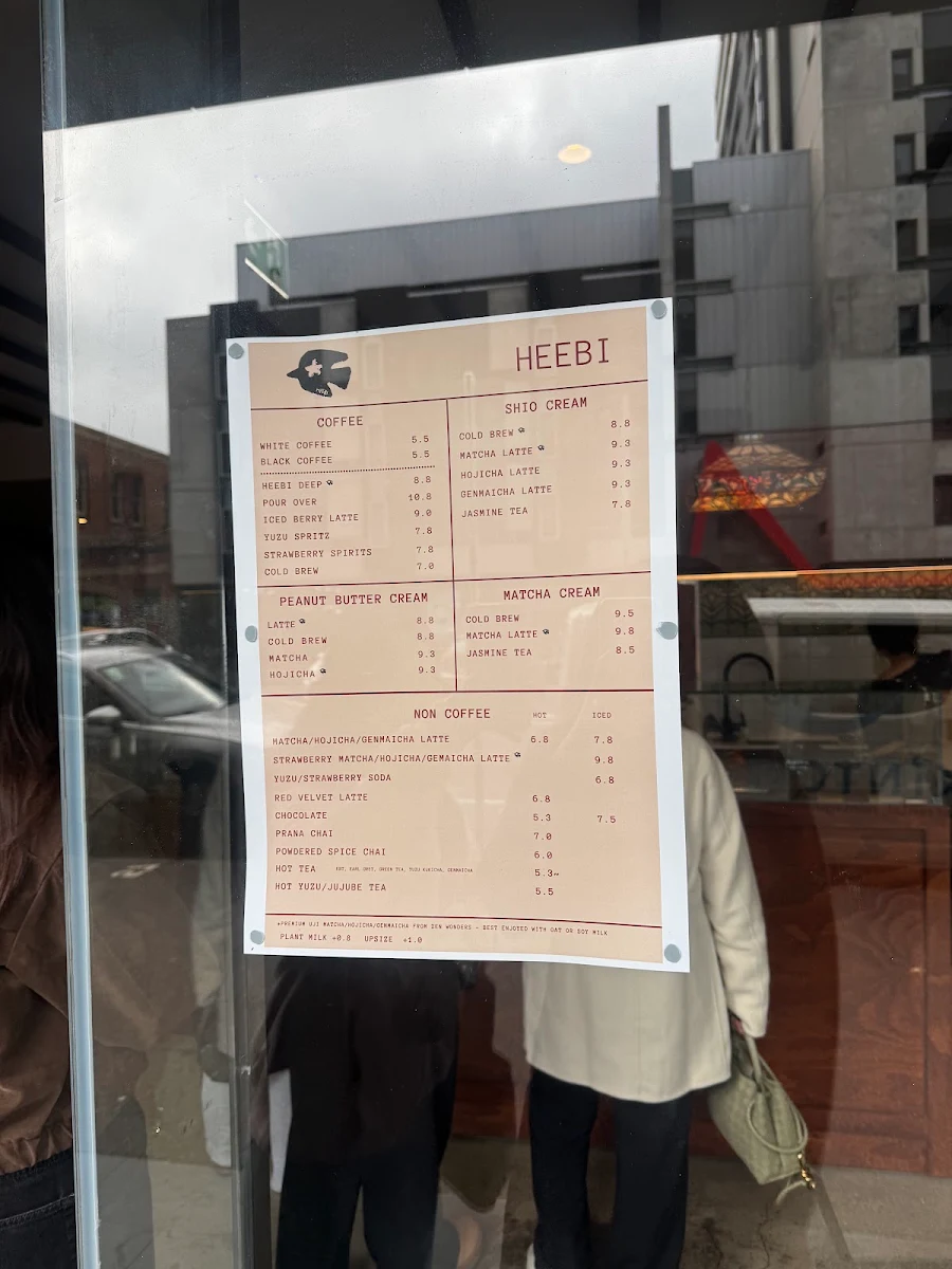 Menu, HEEBI